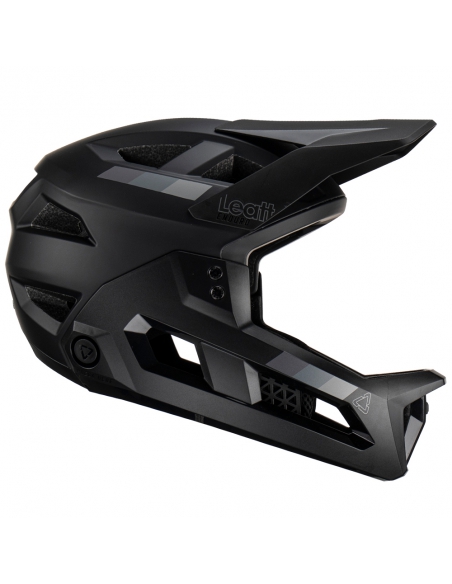 Kask rowerowy full face LEATT MTB Enduro 2.0 Junior V23 Stealth (odpinana garda)