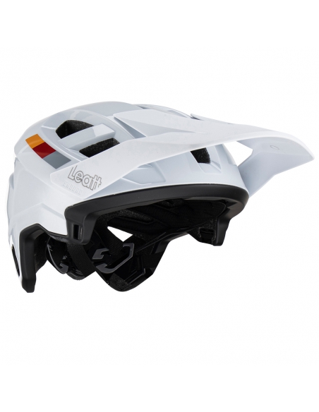 Kask rowerowy full face LEATT MTB Enduro 2.0 Junior V23 White (odpinana garda)
