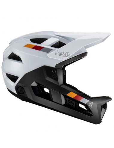 Kask rowerowy full face LEATT MTB Enduro 2.0 Junior V23 White (odpinana garda)