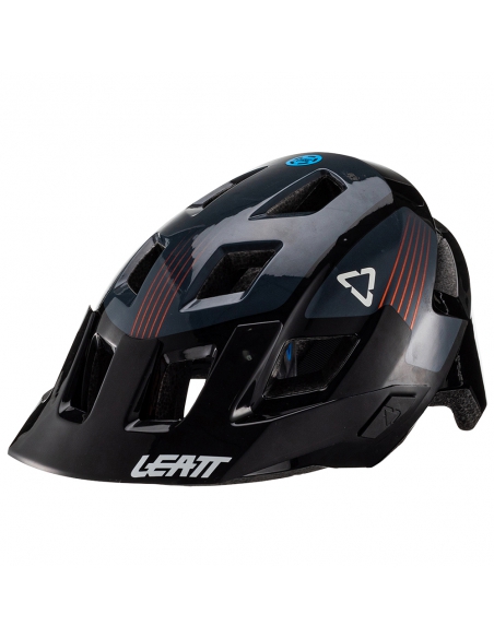 Kask rowerowy LEATT All-Mtn 1.0 Junior V22 Black Kask rowerowy LEATT All-Mtn 1.0 Junior V22 Black
