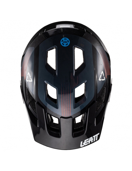 Kask rowerowy LEATT All-Mtn 1.0 Junior V22 Black Kask rowerowy LEATT All-Mtn 1.0 Junior V22 Black