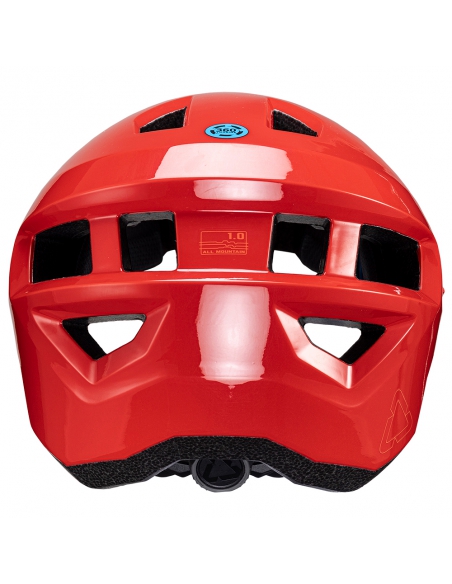 Kask rowerowy LEATT All-Mtn 1.0 Junior V24 Red Kask rowerowy LEATT All-Mtn 1.0 Junior V24 Red