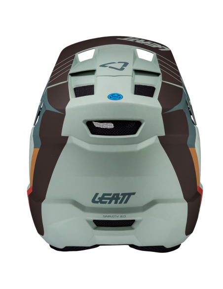 Kask rowerowy full face LEATT MTB Gravity 2.0 V24 Mint