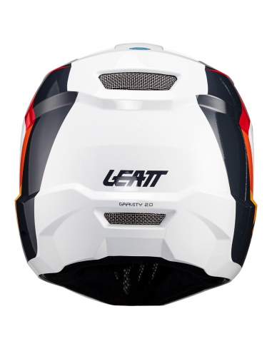 Kask rowerowy full face LEATT MTB Gravity 2.0 V24 White/Red