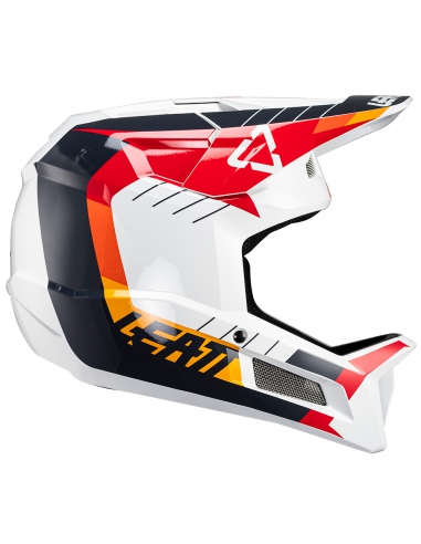 Kask rowerowy full face LEATT MTB Gravity 2.0 V24 White/Red