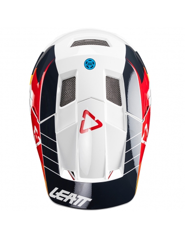 Kask rowerowy full face LEATT MTB Gravity 2.0 V24 White/Red