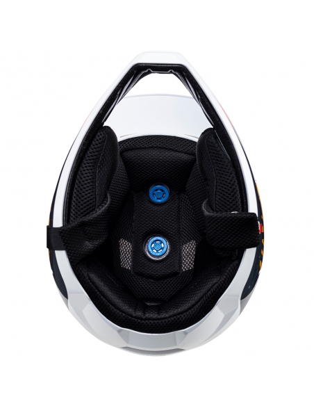 Kask rowerowy full face LEATT MTB Gravity 2.0 V24 White/Red