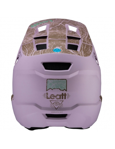 Kask rowerowy full face LEATT MTB Gravity 2.0 V24 Lavender