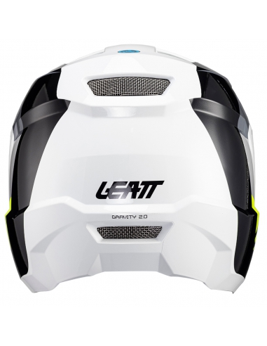 Kask rowerowy full face LEATT MTB Gravity 2.0 V24 White/Black