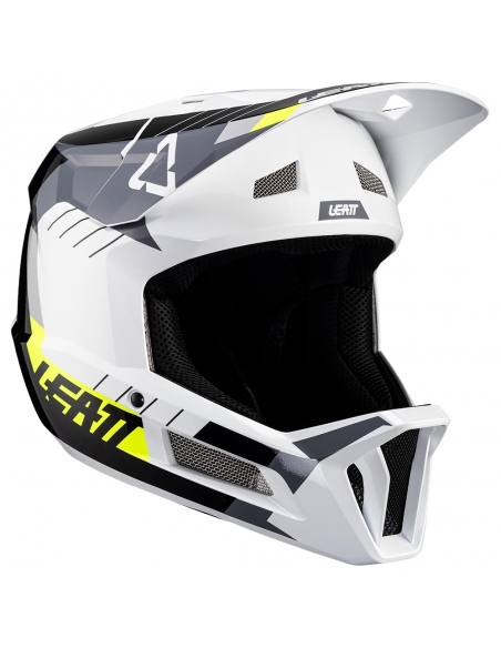 Kask rowerowy full face LEATT MTB Gravity 2.0 V24 White/Black
