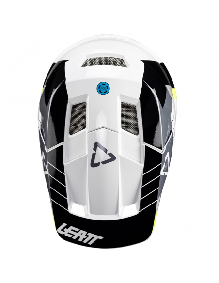 Kask rowerowy full face LEATT MTB Gravity 2.0 V24 White/Black
