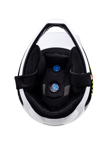 Kask rowerowy full face LEATT MTB Gravity 2.0 V24 White/Black