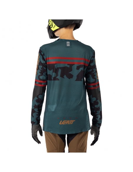 Koszulka rowerowa Leatt MTB Gravity 4.0 Junior Jersey Teal