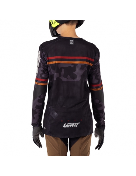 Koszulka rowerowa Leatt MTB Gravity 4.0 Junior Jersey Black