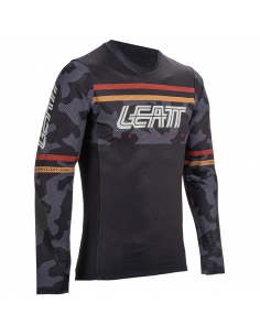 Koszulka rowerowa Leatt MTB Gravity 4.0 Junior Jersey Black