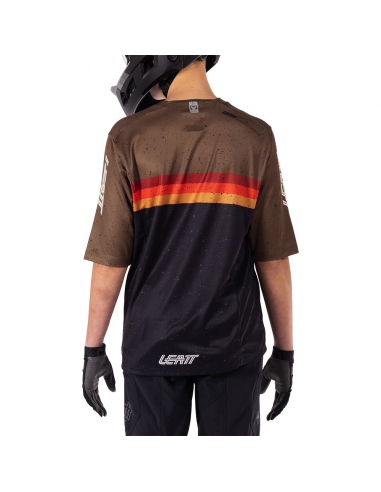 Koszulka rowerowa Leatt MTB Enduro 3.0 Junior Jersey Black