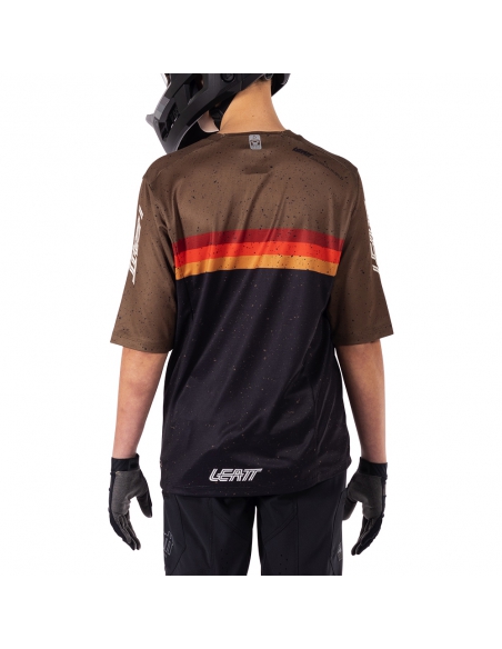 Koszulka rowerowa Leatt MTB Enduro 3.0 Junior Jersey Black
