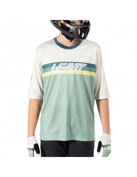 Koszulka rowerowa Leatt MTB Enduro 3.0 Junior Jersey Pistachio