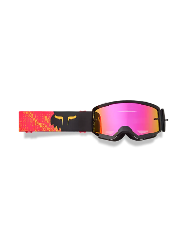 Gogle FOX Junior Main Kairos Spark Tangerine (lustrzana soczewka)