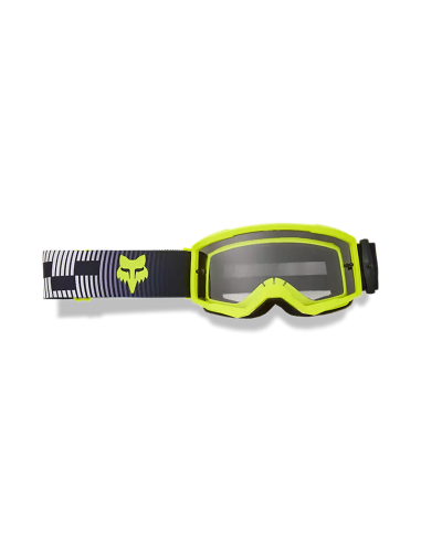 Gogle FOX Junior Main Collect Grey/Yellow (lustrzana soczewka)