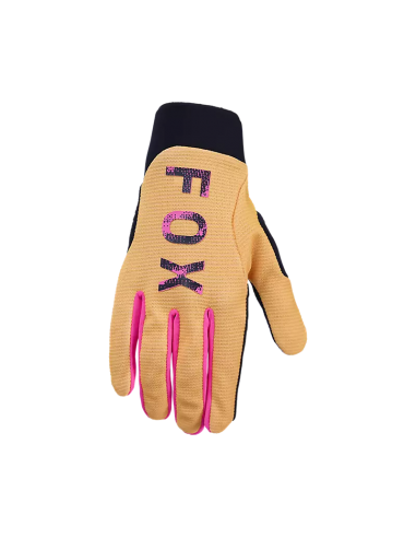 Rękawiczki rowerowe FOX Junior Ranger Gloves Kairos Tangerine