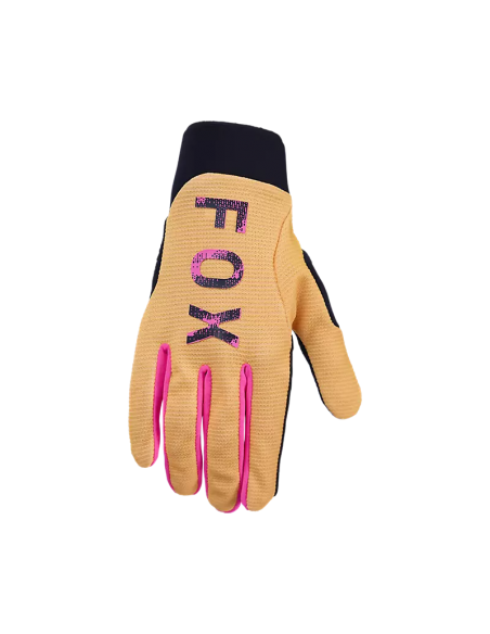 Rękawiczki rowerowe FOX Junior Ranger Kairos Gloves Tangerine