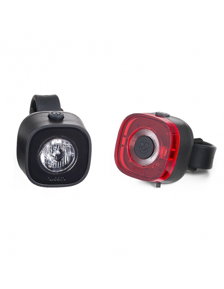 Lampki rowerowe (komplet przód i tył) woom Beam