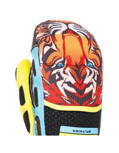 Rękawice narciarskie Level WorldCup JR CF Mitten (jednopalczaste) Orange