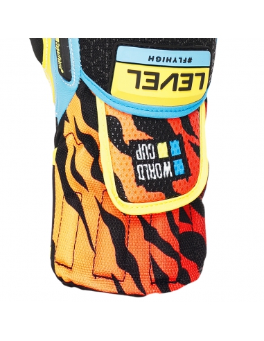 Rękawice narciarskie Level WorldCup JR CF Mitten (jednopalczaste) Orange