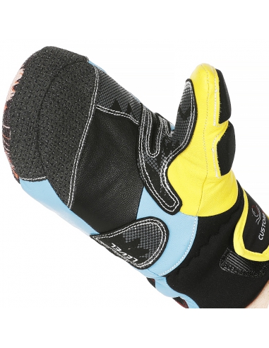 Rękawice narciarskie Level WorldCup JR CF Mitten (jednopalczaste) Orange