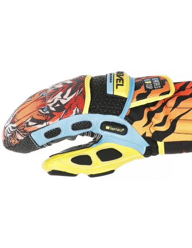 Rękawice narciarskie Level WorldCup JR CF Mitten (jednopalczaste) Orange