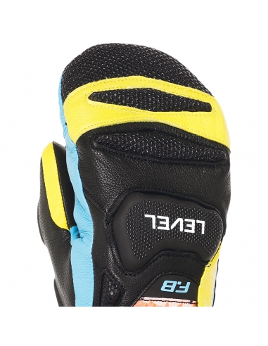 Rękawice narciarskie Level SQ JR CF Mitten (jednopalczaste) Orange