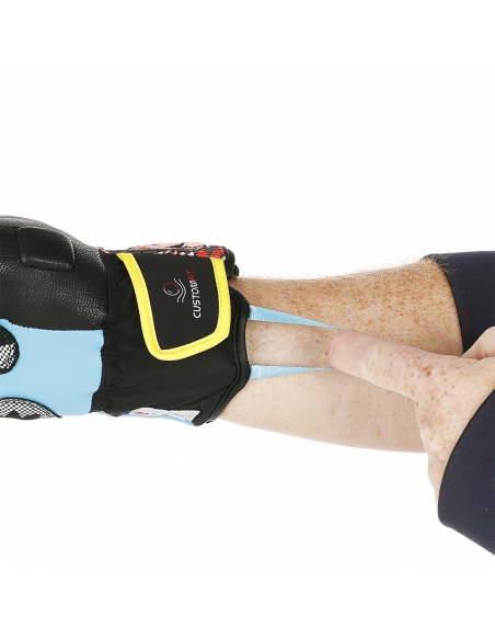 Rękawice narciarskie Level SQ JR CF Mitten (jednopalczaste) Orange