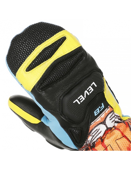 Rękawice narciarskie Level SQ JR CF Mitten (jednopalczaste) Orange