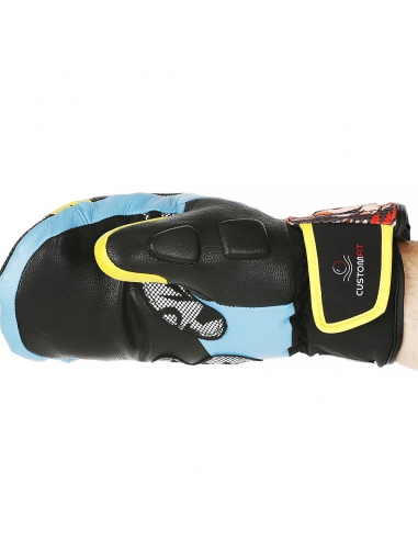 Rękawice narciarskie Level SQ JR CF Mitten (jednopalczaste) Orange