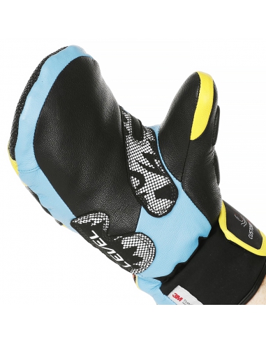 Rękawice narciarskie Level SQ JR CF Mitten (jednopalczaste) Orange