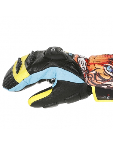 Rękawice narciarskie Level SQ JR CF Mitten (jednopalczaste) Orange