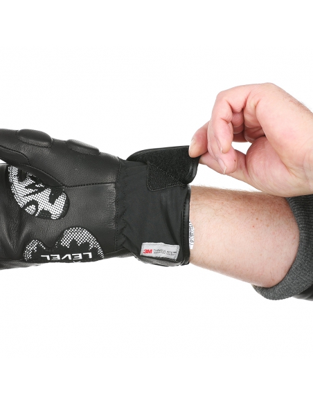 Rękawice narciarskie Level SQ JR CF Mitten (jednopalczaste) PK-Black