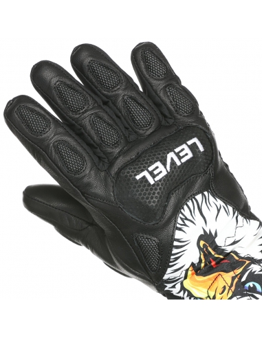 Rękawice narciarskie Level SQ JR CF PK-Black