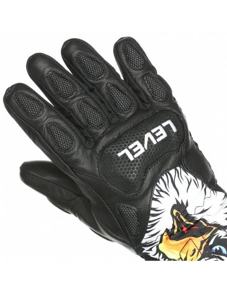 Rękawice narciarskie Level SQ JR CF PK-Black