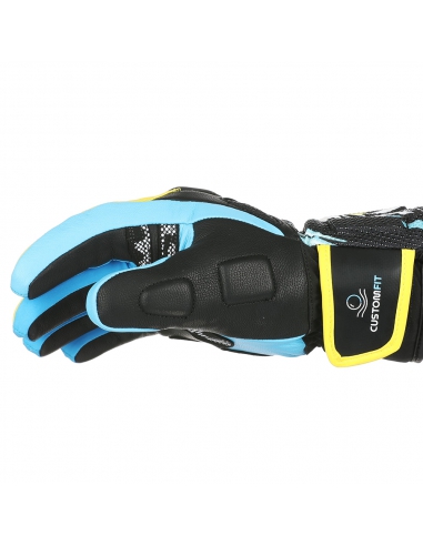 Rękawice narciarskie Level SQ JR CF Yellow-Blue