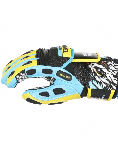 Rękawice narciarskie Level WorldCup JR CF Yellow-Blue