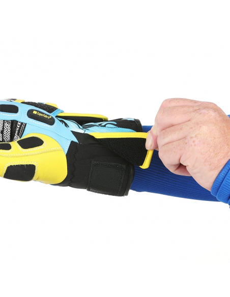 Rękawice narciarskie Level WorldCup JR CF Mitten (jednopalczaste) Yellow-Blue