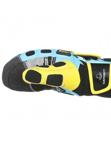 Rękawice narciarskie Level WorldCup JR CF Mitten (jednopalczaste) Yellow-Blue