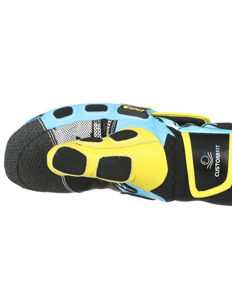 Rękawice narciarskie Level WorldCup JR CF Mitten (jednopalczaste) Yellow-Blue