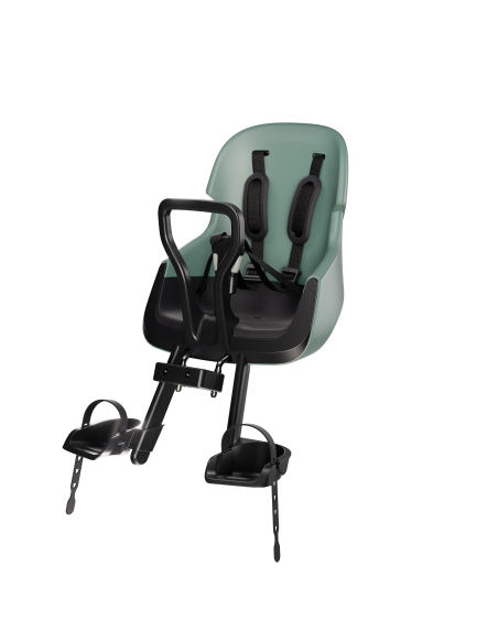 Fotelik rowerowy Bobike Exclusive Mini Evolve Peppermint (na przód, mocowany do kierownicy)