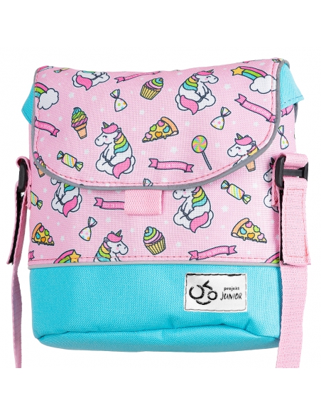 Torebka na rower lub hulajnogę PINK UNICORN