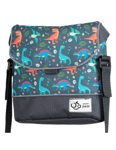 Torebka na rower lub hulajnogę GREY DINO ROAR