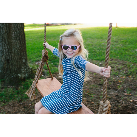 Okulary przeciwsłoneczne dla dzieci Babiators polaryzacja Princess Pink 3-5