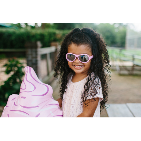 Okulary przeciwsłoneczne dla dzieci Babiators polaryzacja Princess Pink 0-2